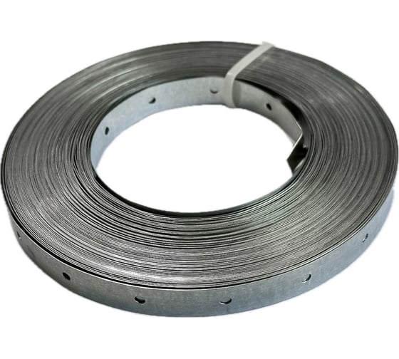 Изображение товара Тарная монтажная лента с отверстием BILTI 12x0.4 мм, 25 м.п., 10 шт. Б-ТМЛ-120.4/25-Х1166