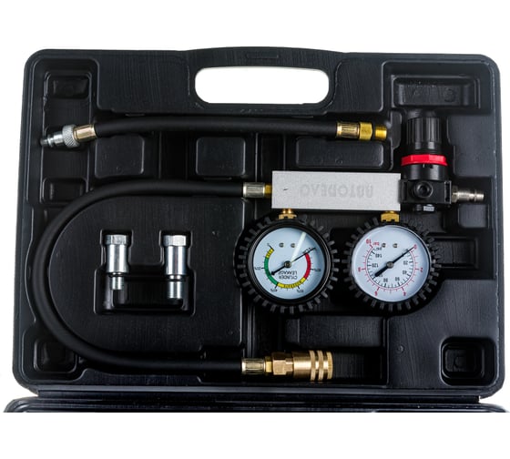 Изображение товара Набор для выявления утечек в цилиндрах АвтоDело 0-700 КПа 40045 15123