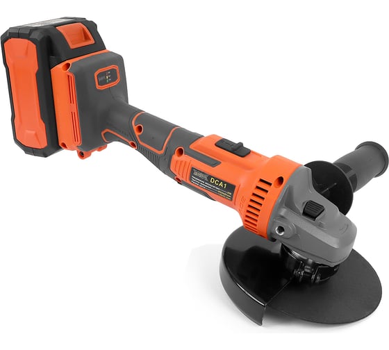 Изображение товара Аккумуляторная угловая шлифовальная машина MESSER DCA1 125 мм, 20В, 4Ач 10-43-014