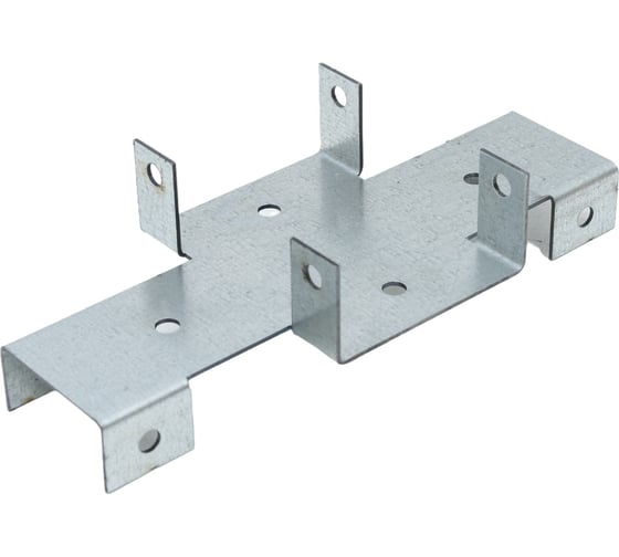 Изображение товара Х-кронштейн для забора BILTI 60x60/40x20 мм, 1 упаковка 8 шт. Б-ХК-60*60/40*20-Х341