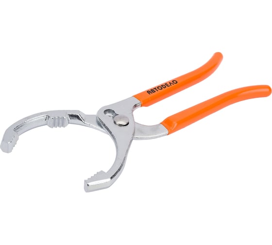 Изображение товара Съемник масляного фильтра АвтоDело зажим 60-90 мм 40378 10984