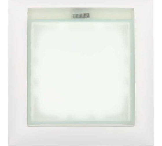 Изображение товара Универсальная защитная рамка с крышкой для выключателей и розеток LK Studio белый 869104-1