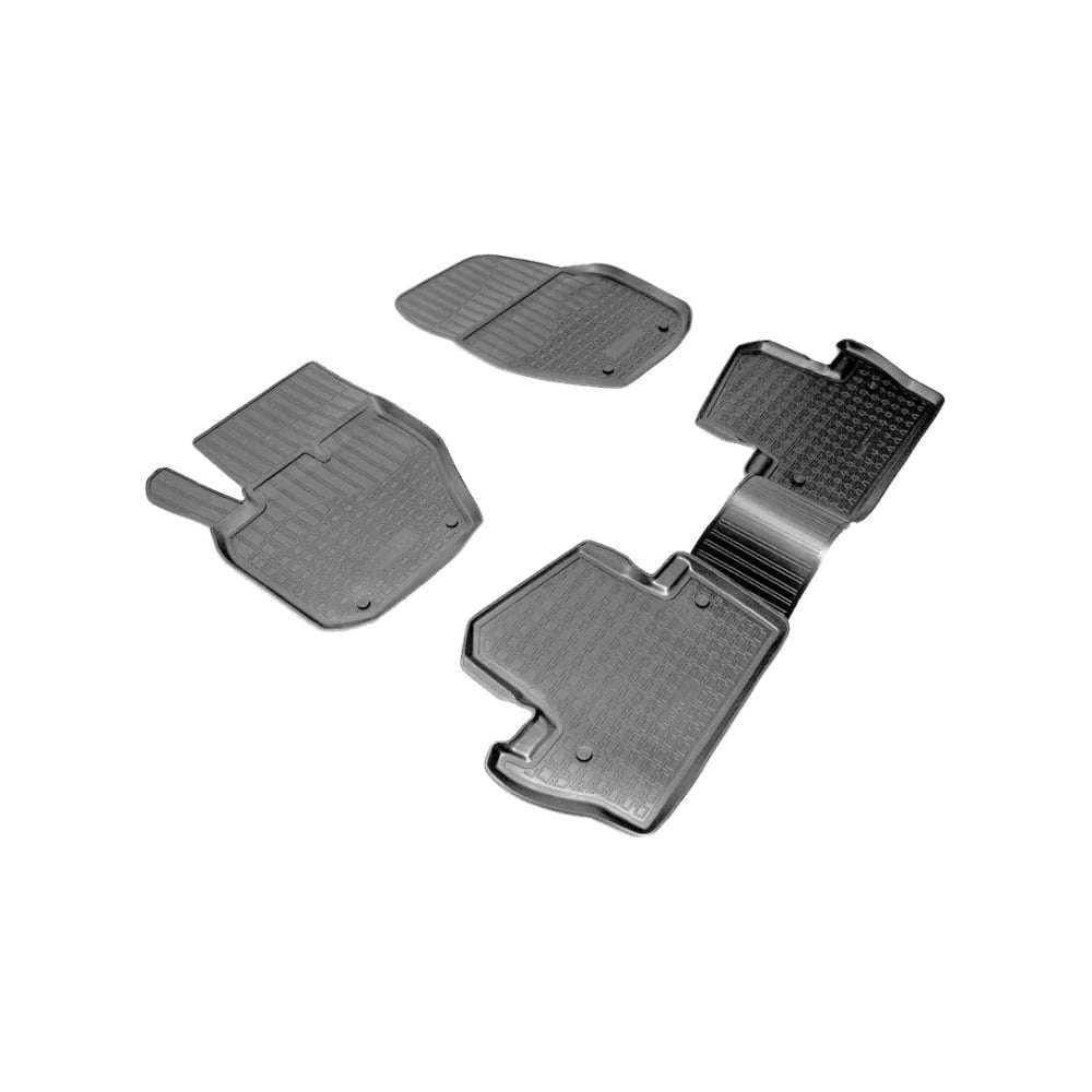 Салонные коврики для Toyota LC-200 (J20A) 3D (2012-2021) (5-7 мест) UNIDEC коврик в багажник для hyundai santa fe 2021 г в 5 мест внедорожник element
