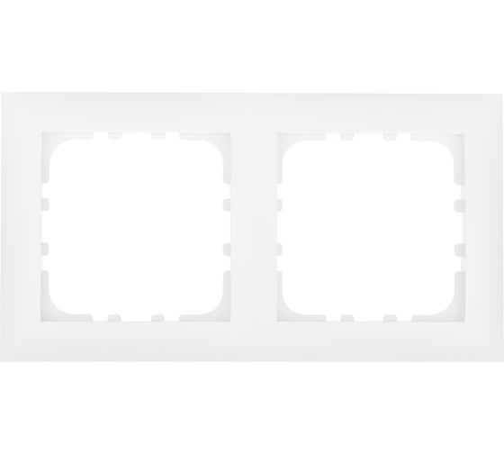 Изображение товара 2-постовая рамка LK Studio белый 864204-1