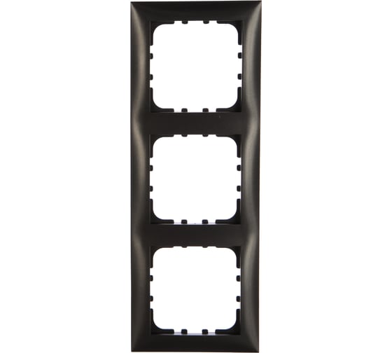 Изображение товара 3-постовая рамка LK Studio черный бархат 864308-1