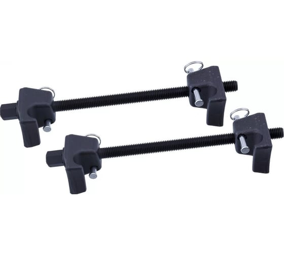 Изображение товара Стяжки пружин АвтоDело кованые крюки с фиксаторами 300 мм 41500 15198