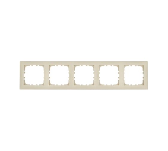 Изображение товара 5-постовая рамка LK Studio бежевый 864501-1