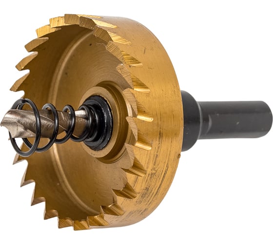 Изображение товара Коронка по металлу 45 мм, сталь HSS, нитрид титан Pobedit 4846445