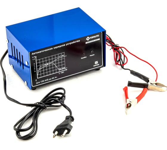 Изображение товара Автоматическое зарядное устройство 5А TOPAUTO ТОП АВТО НА5