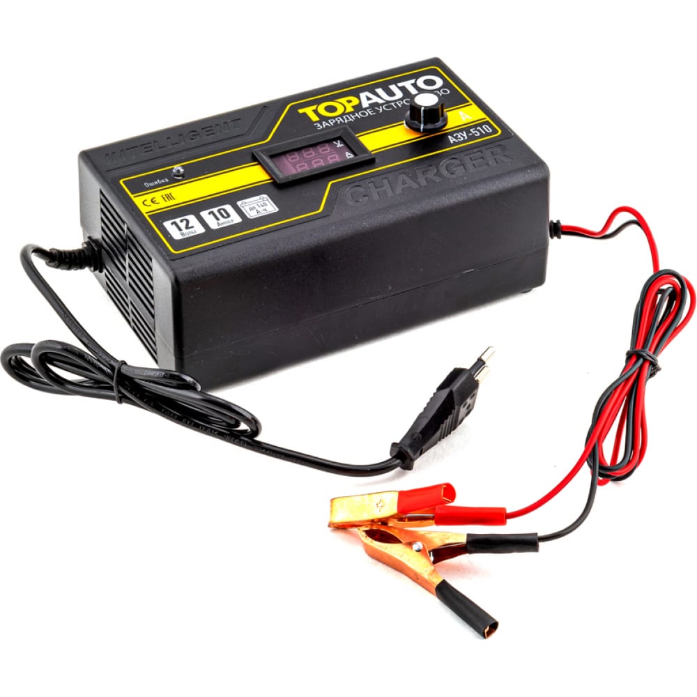 Автоматическое зарядное устройство TopAuto электронное зарядное устройство для свинцово кислотных аккумуляторов goodyear