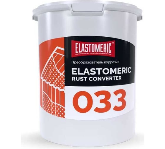 Изображение товара Преобразователь ржавчины Elastomeric Systems 17 кг, антикоррозия для металла 330001