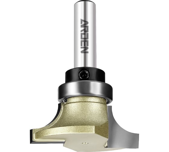 Изображение товара Фреза фигурная молдинговая (R 9.5 мм, 38x14.5 мм, хвостовик 8 мм) ARDEN 365831A