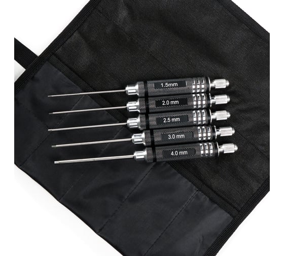 Изображение товара Набор шестигранных отверток TSPROF №5, в чехле TS-MS1800136