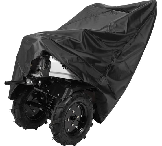 Изображение товара Чехол для снегоуборщика и садово-уборочной техники, черный KRANZ KR-16-1301