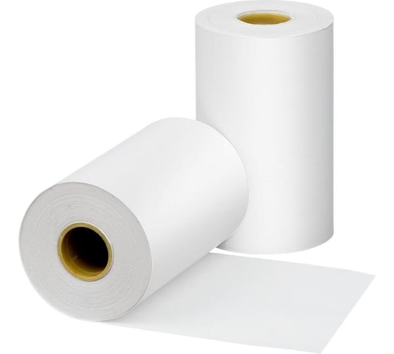 Изображение товара Ролики для касс ООО Комус 57 мм, 11 м, вт. 12 мм, т/б, 44 гр/кв. м, 21 шт. в упаковке, спайка 1887254