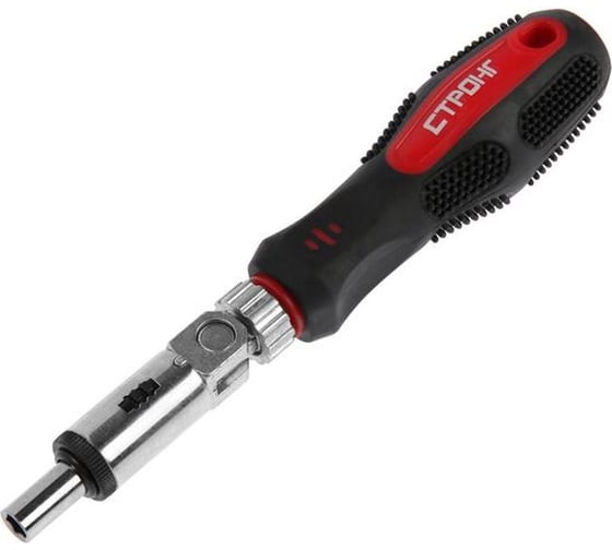 Изображение товара Реверсивно-рычажная отвертка-адаптер для бит Strong стп-941 20 мм стп-94100020
