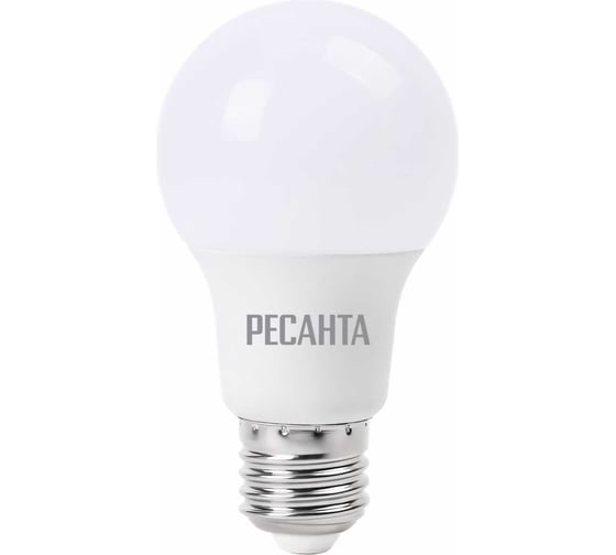 Изображение товара Светодиодная лампа Ресанта LL-R-A65-15W-230-3K-E27 (груша, 15Вт, тепл., Е27) 76/1/19