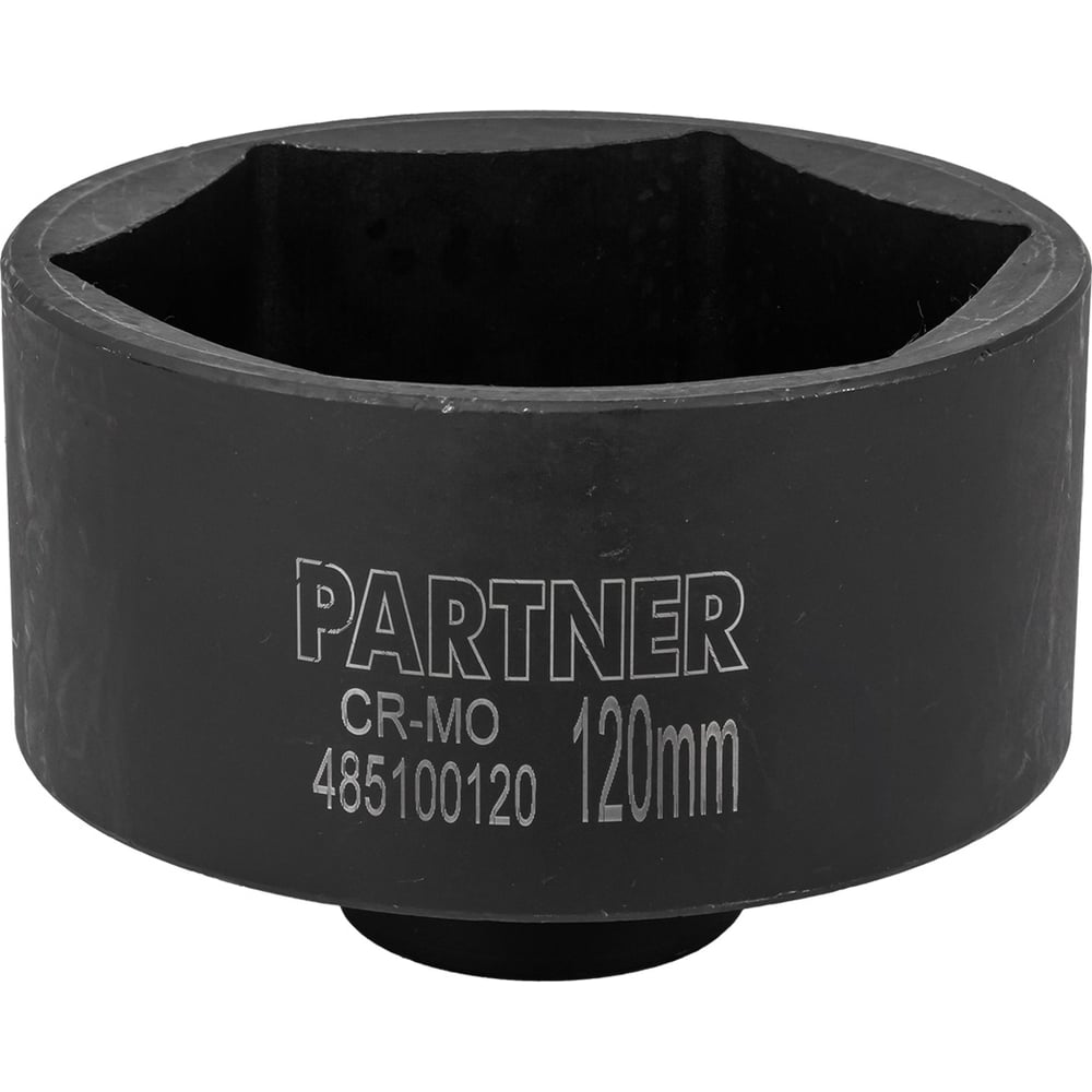 Изображение товара Головка ударная глубокая 6-гранная 120 мм, 1"DR Partner PA-485100120(13120) Изображение товара Головка ударная глубокая 6-гранная 120 мм, 1"DR Partner PA-485100120(13120)