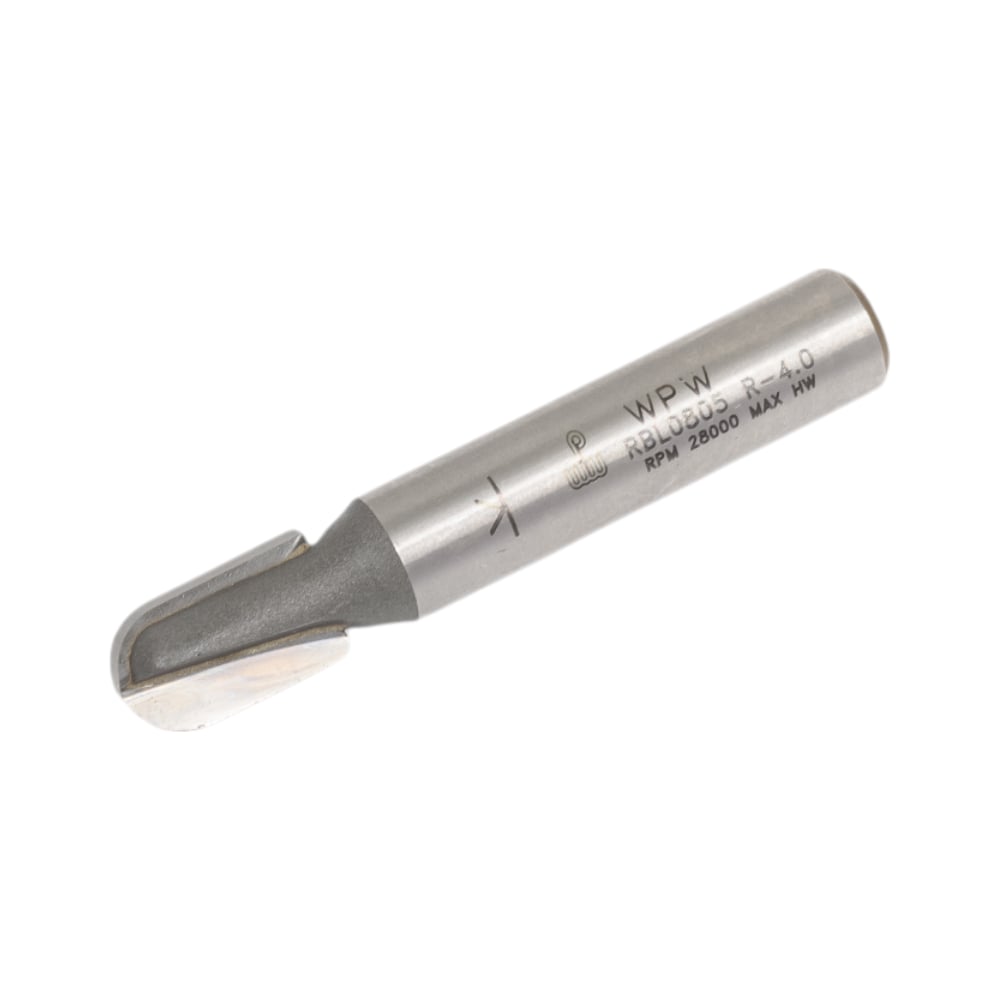 Изображение товара Фреза галтель удлиненная R4 8х13 мм хвостовик 8 мм WPW RBL0805 профессиональная