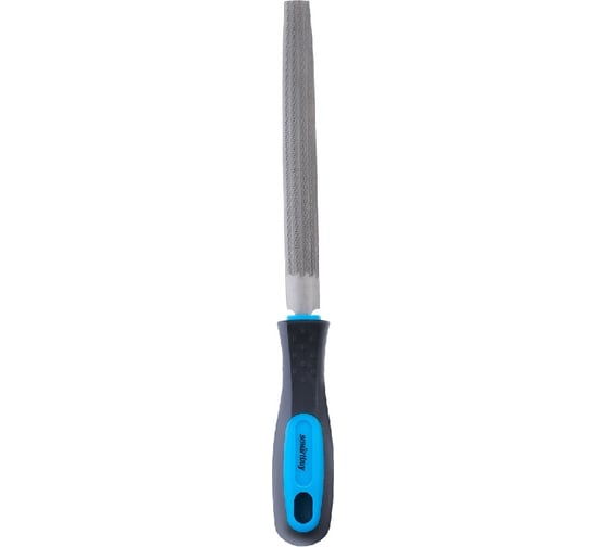 Изображение товара Напильник по металлу Smartbuy полукруглый, 160 мм, прорезиненная рукоятка, tools SBT-THR-160Fp2