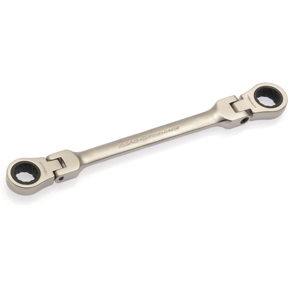 Изображение товара Трещоточный шарнирный двусторонний ключ Дело Техники 9х11 мм