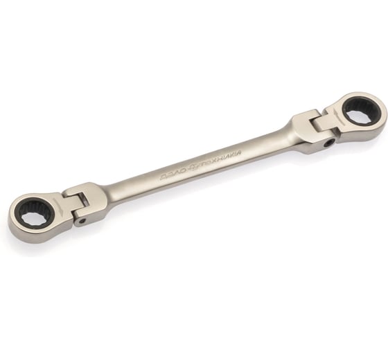 Изображение товара Трещоточный шарнирный двусторонний ключ Дело Техники 9х11 мм 515811