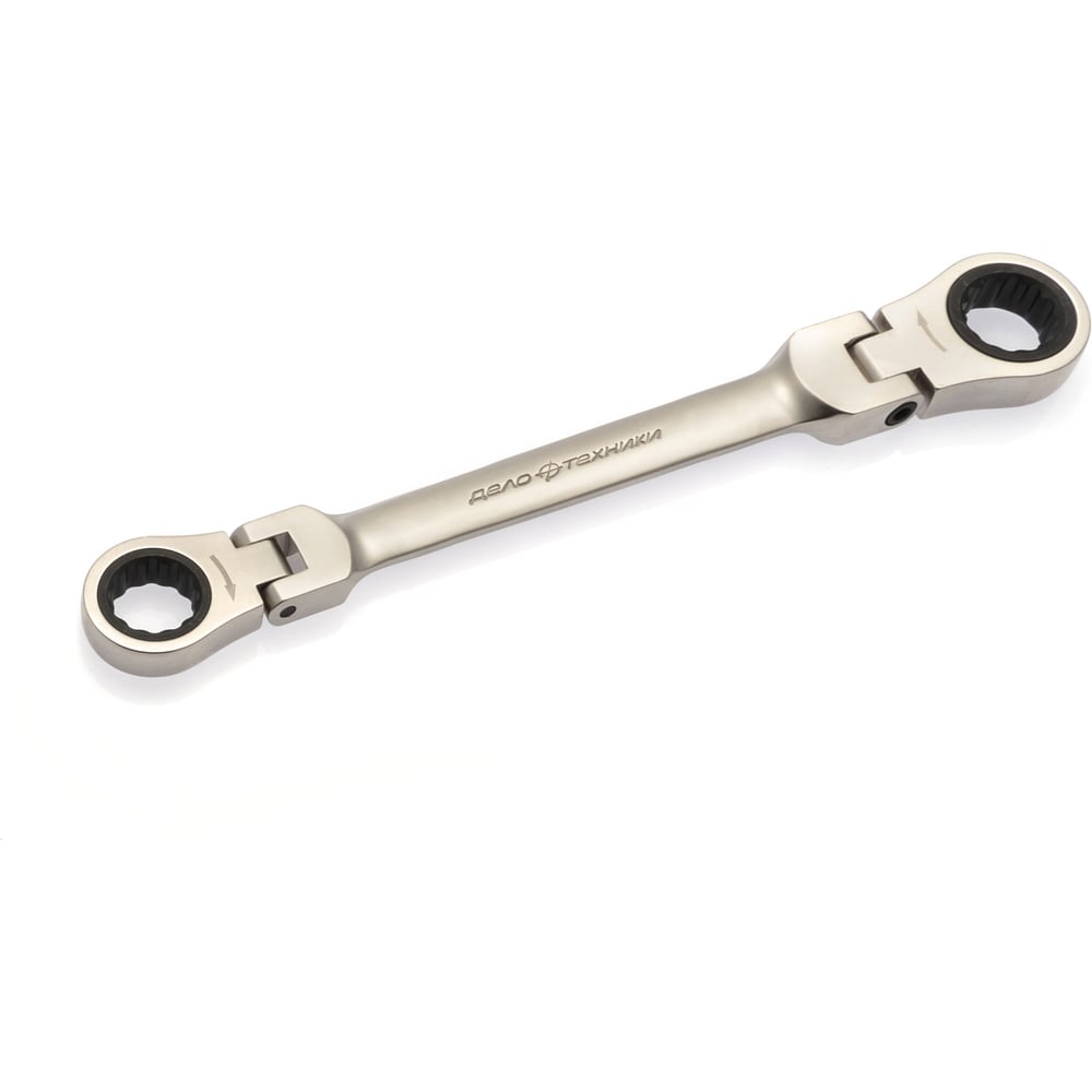 Изображение товара Трещоточный двусторонний ключ 17/19 мм Дело Техники