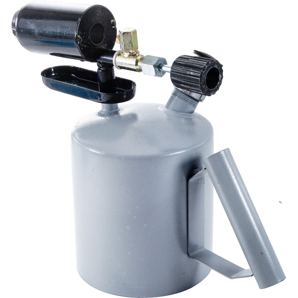 Изображение товара Паяльная лампа Политех 1.5 л бензин регулятор пламени баллон в комплекте