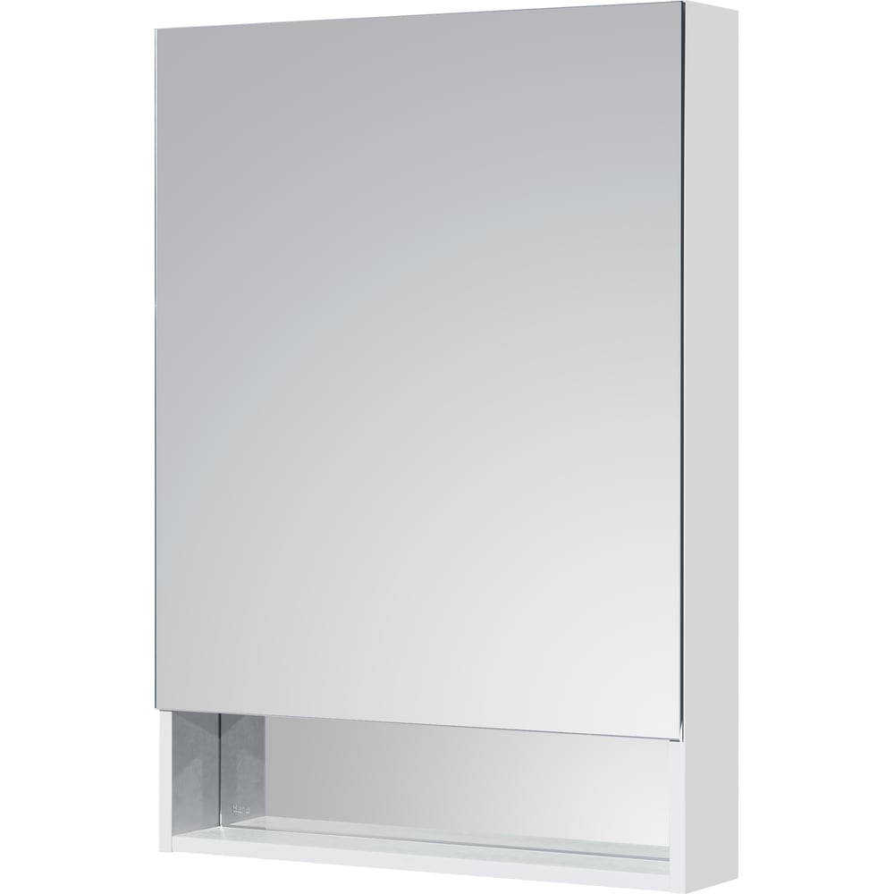 Изображение товара Зеркальный шкаф ROCA The GAP ZRU9302885 белый глянец с подсветкой и полками