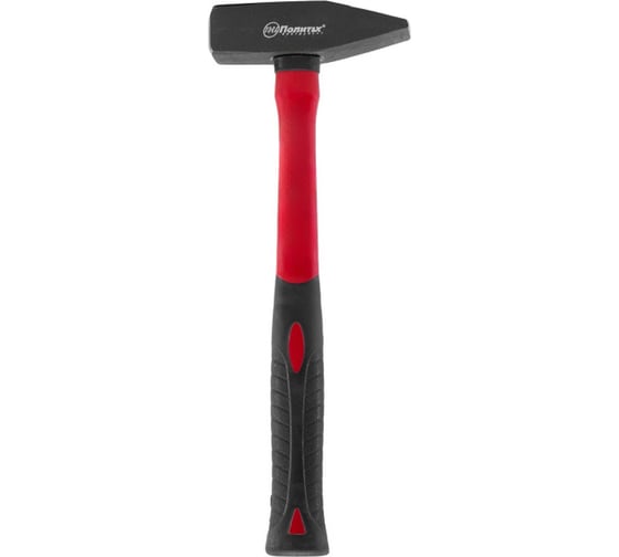 Изображение товара Молоток Политех стеклопластиковая обрезиненная ручка, 1000 г 2540100