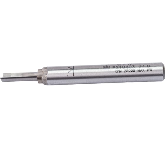 Изображение товара Фреза пазовая монолитный резец (4х11 мм; хвостовик 6 мм) WPW P210403