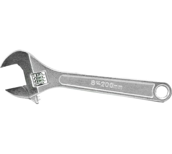 Изображение товара Разводной ключ Политех хромированный, 8", 200 мм 2775020