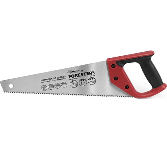 Изображение товара Ножовка по дереву Политех Forester 5 350 мм, 2D 2505205