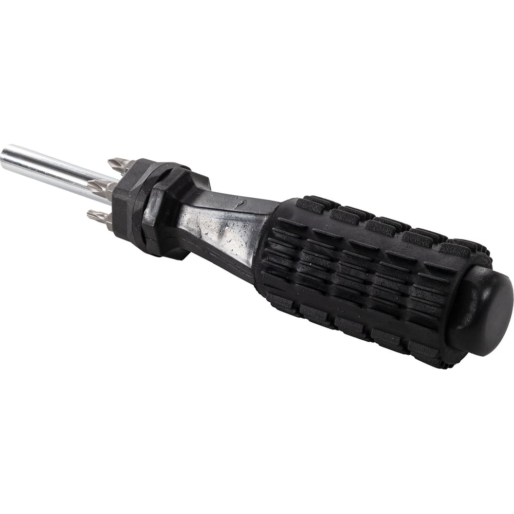 Изображение товара Отвертка со сменными битами Политех 7 в 1 Cr-V - компактный набор для монтажа и ремонта Изображение товара Отвертка со сменными битами Политех 7 в 1 Cr-V - компактный набор для монтажа и ремонта