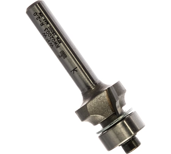 Изображение товара Фреза радиусная R2 (16.7х8 мм; подшипник; хвостовик 6 мм) WPW RW02003