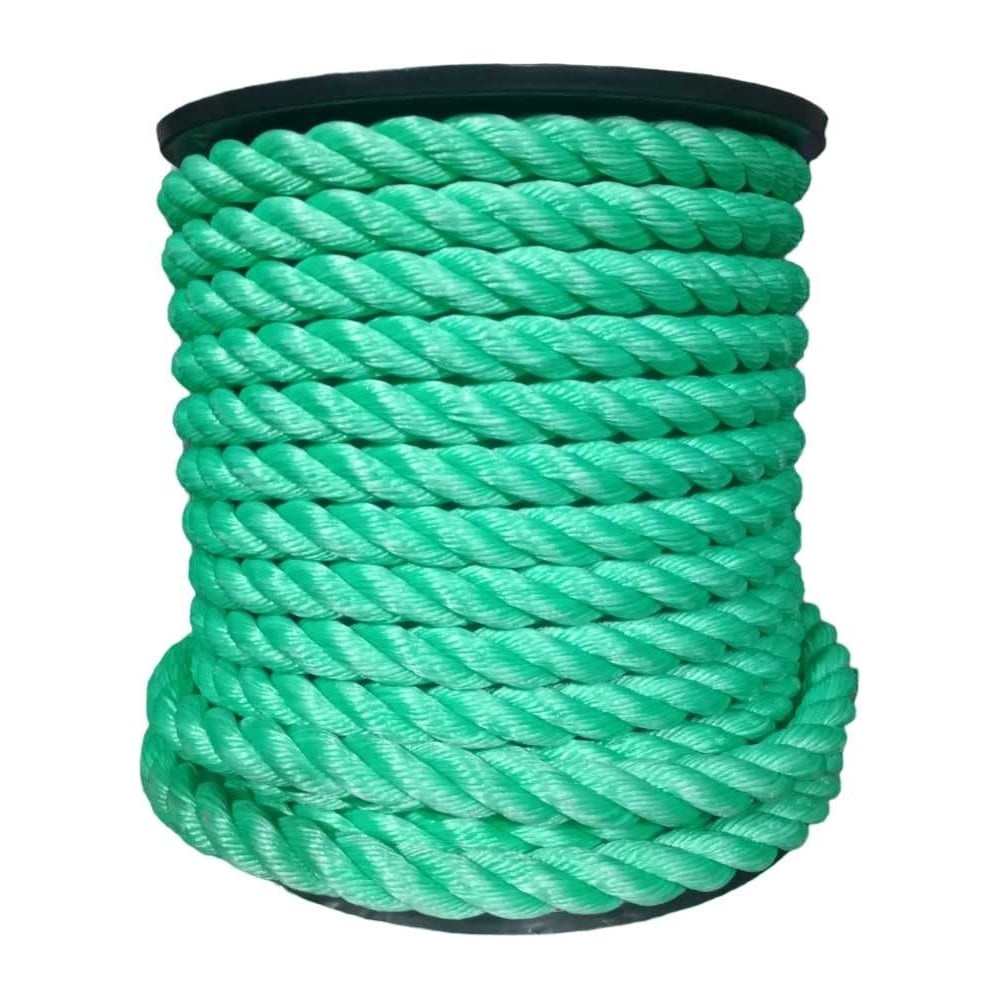 Изображение товара Канат Эбис полиэстил 22 мм 40 м тросовая свивка зеленый