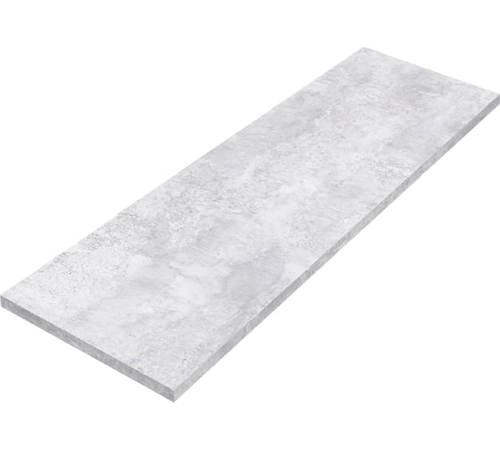 Изображение товара Столешница Alternative Сп wr бетон светлый 9631ре/pe2400x600x38, кромка бетон светлый 1/1/1/1 00000043317