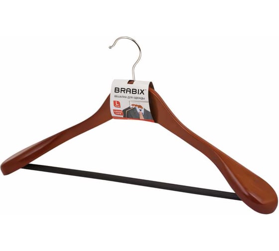 Изображение товара Вешалка-плечики BRABIX Люкс 601164