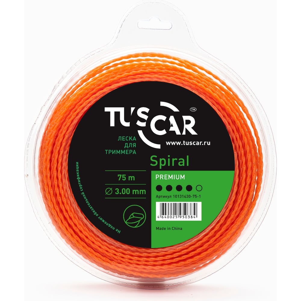 Леска для триммера TUSCAR - 10131430-75-1