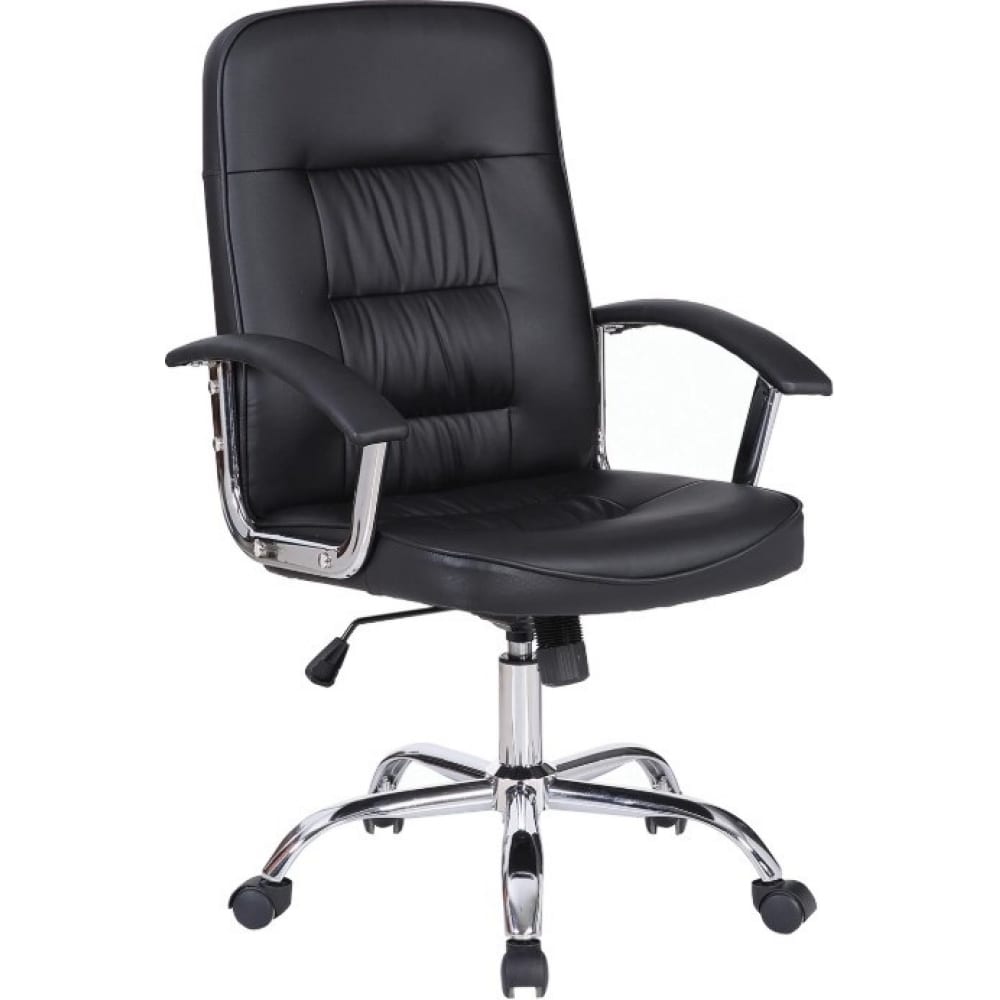 фото Офисное кресло brabix bit ex-550, хром, экокожа, черное, 531838