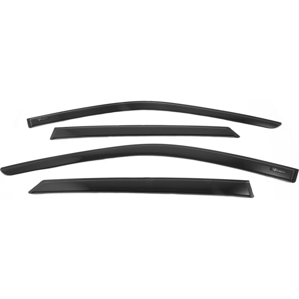 Накладные дефлекторы окон Lada Granta 2011-, Lada Grantra FL 2018-, сед. vinguru накладные дефлекторы окон lada x ray 2016 крос vinguru