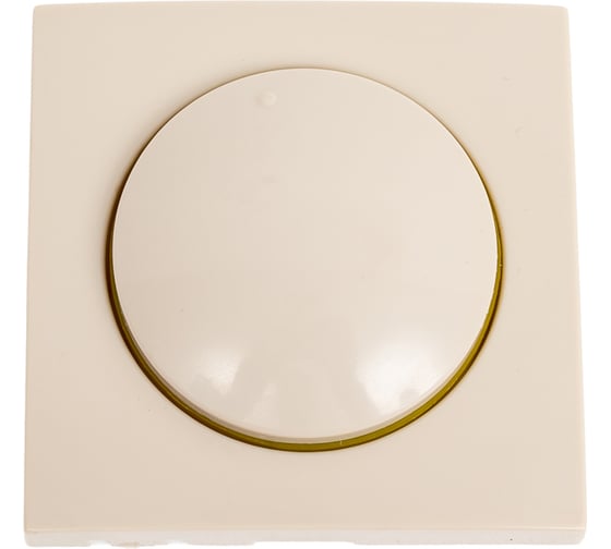 Изображение товара Накладка светорегулятора с желтой световой индикацией LK Studio бежевый 867101-1