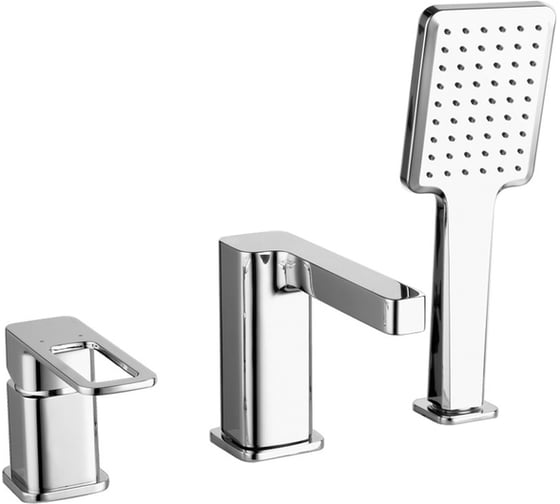 Изображение товара Смеситель на борт ванны, хром IDDIS Slide SLISB30i07