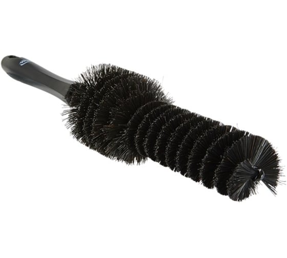 Изображение товара Щетка для чистки дисков Vikan диам. 65 мм, 320 мм, мягкий ворс, черный 525052