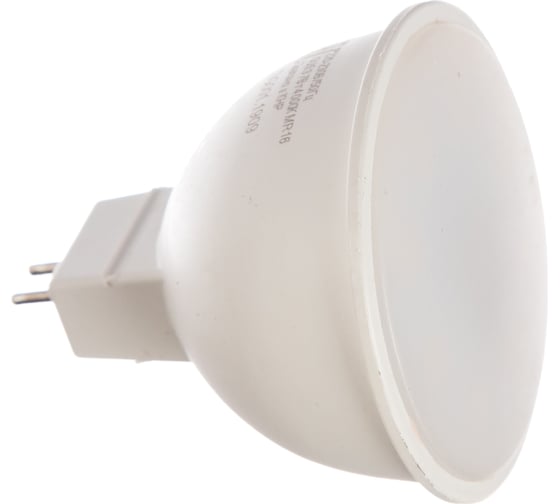 Изображение товара Светодиодная лампа Ресанта LL-R-MR16-7W-230-4K-GU5.3 рефлекторная, 7Вт, нейтральная, GU5.3 76/1/24