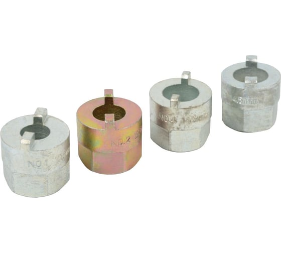 Изображение товара Приспособление для разборки амортизаторных стоек АвтоDело VAG ключи с цапфами 4 пр. 41515 15743