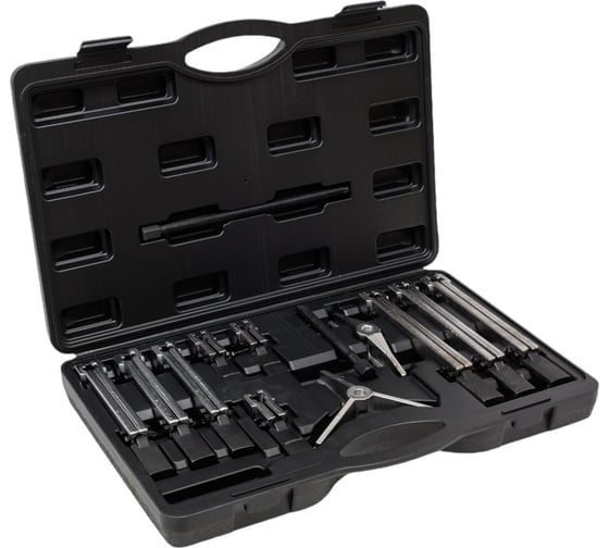 Изображение товара Набор 2-3-х лапых съемников со сменными лапками АвтоDело 12 пр. 41700 14570