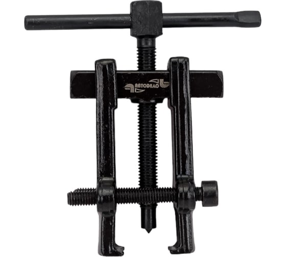 Изображение товара Передвижной 2-х лапый съемник с фиксатором АвтоDело 75 мм ф19-35 мм 41875 11632