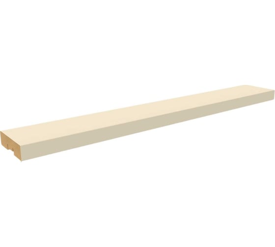 Изображение товара Интерьерная рейка STELLA De luxe планкен, МДФ, palomino, 16x60x2700 мм, в упаковке 6 шт. ЦБ-00010676