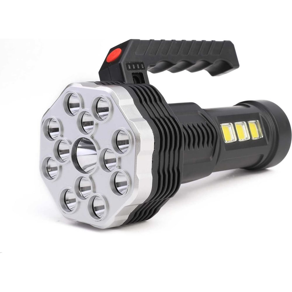 Изображение товара Аккумуляторный фонарь Ultraflash LED51537 4В, черный, 16LED, 3 Вт, 4 реж, Micro USB, бокс 15193